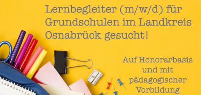 Stellenanzeige für Lernbegleiter
